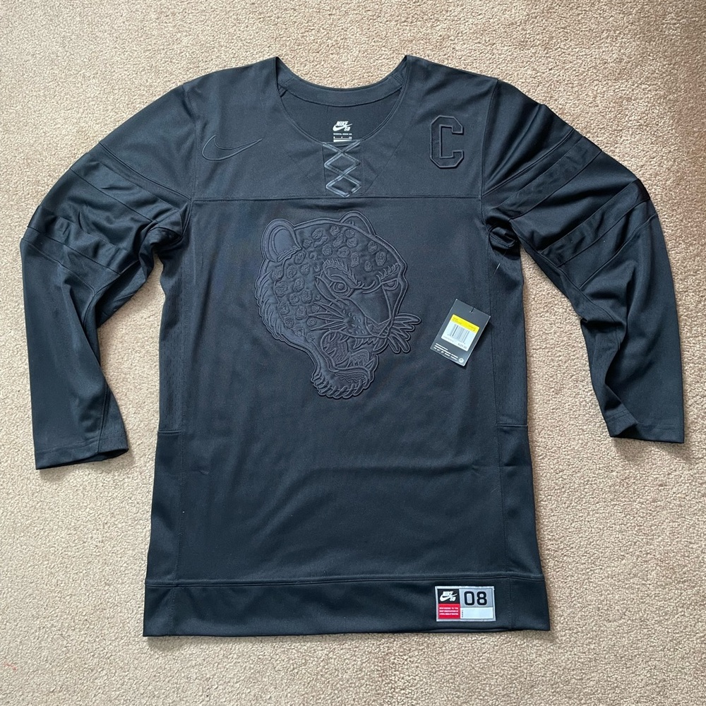 Nike SB Brian Anderson Triple Black Skate Hockey Jersey Men’s Sz S (847610-010)